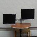 Zorro Dual Monitor Stand / Arm Mount w Height Adjustment
